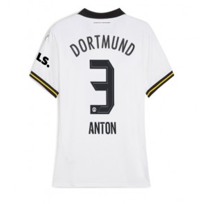 Borussia Dortmund Waldemar Anton #3 Tredjetröja Dam 2024-25 Kortärmad